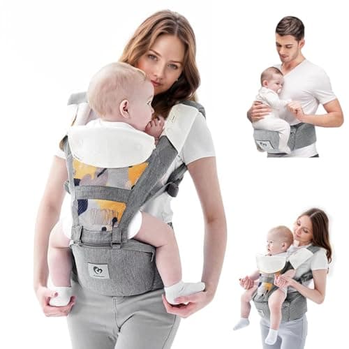 Bellababy Babytrage All-In-One Neugeborene ab Geburt 3 Tragepositionen 📷