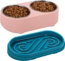 Thumbnail principal de Belle Vous Rosa erhöhter Hundenapf 2×350 ml 🐶