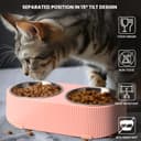 Thumbnail 4 de Belle Vous Rosa erhöhter Hundenapf 2×350 ml 🐶