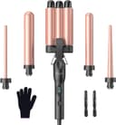 Thumbnail principal de BESTOPE PRO Lockenstab 5‑in‑1 Set, 3 Fässer 🎀