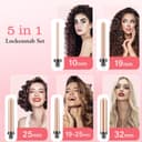 Thumbnail 1 de BESTOPE MIX Lockenstab 5 in 1 Keramik Lockenstab Set 🧷