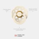 Thumbnail 3 de BIBS Boheme Glow Schnuller 6-18 Monate 2er-Set ⌚