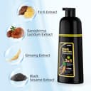 Thumbnail 3 de Black Hair Dye Shampoo Haarfarbe Schwarz 3in1 Shampoo 📱