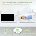 Thumbnail 2 de Blemil Babyphone 6 Zoll mit Kamera ⌚