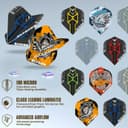 Thumbnail 5 de BLESION Dartpfeile Kunststoffspitze 18 g Set ⌚