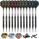 Thumbnail 6 de BLESION Dartpfeile Kunststoffspitze 18 g Set ⌚