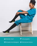 Thumbnail 1 de BLONGW Kompressionsstrümpfe 6 Paar Kniestrümpfe 🧦