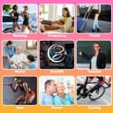 Thumbnail 4 de BLONGW Kompressionsstrümpfe 6 Paar Kniestrümpfe 🧦