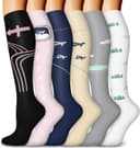 Thumbnail 6 de BLONGW Kompressionsstrümpfe 6 Paar Kniestrümpfe 🧦