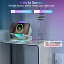 Thumbnail 5 de Bluetooth Lautsprecher Nachtlicht mit Induktion 🎧