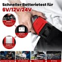 Thumbnail 5 de BM550U Autobatterietester mit Drucker – 6V/12V/24V ⌚