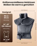 Thumbnail 5 de BOB AND BRAD Heizkissen 60×85 Wärmekissen für Rücken 📦