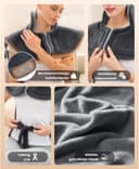 Thumbnail 6 de BOB AND BRAD Heizkissen 60×85 Wärmekissen für Rücken 📦