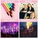 Thumbnail 5 de BOBISUKA UV Glitter Eyeliner Set 7 Farben Neon 📷