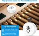 Thumbnail 1 de Brifit Mini Thermometer Hygrometer Bluetooth Hygrometer 2er-Pack 🌡️