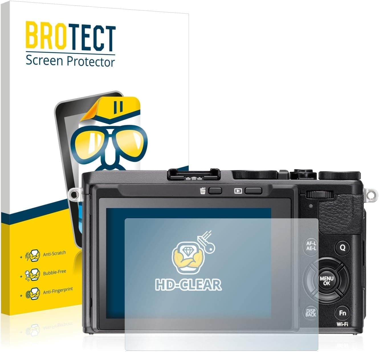 BROTECT Schutzfolie für Fujifilm FinePix X70 2er-Set 📷