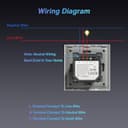 Thumbnail 4 de BSEED Smart Touch Lichtschalter 1 Fach Weiß 💡