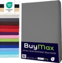 Thumbnail principal de Buymax Spannbettlaken 180×200 cm Baumwolle Jersey ⛺