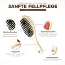 Thumbnail 1 de CABBRIX Holz-Fellpflegebürste für Hunde und Katzen 🐶