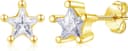Thumbnail principal de Cangall Ohrstecker Silber 925 Klein – Stern Ohrstecker Set 3 Paare ⌚