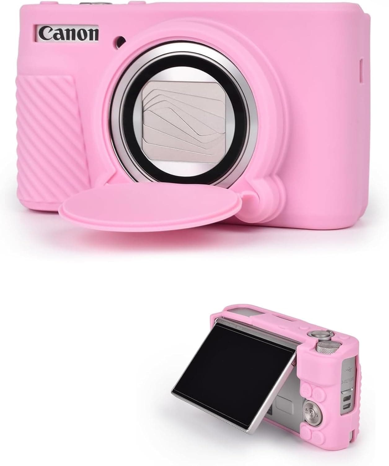 Canon PowerShot SX740 Silikonhülle Kameratasche schwarz 📷