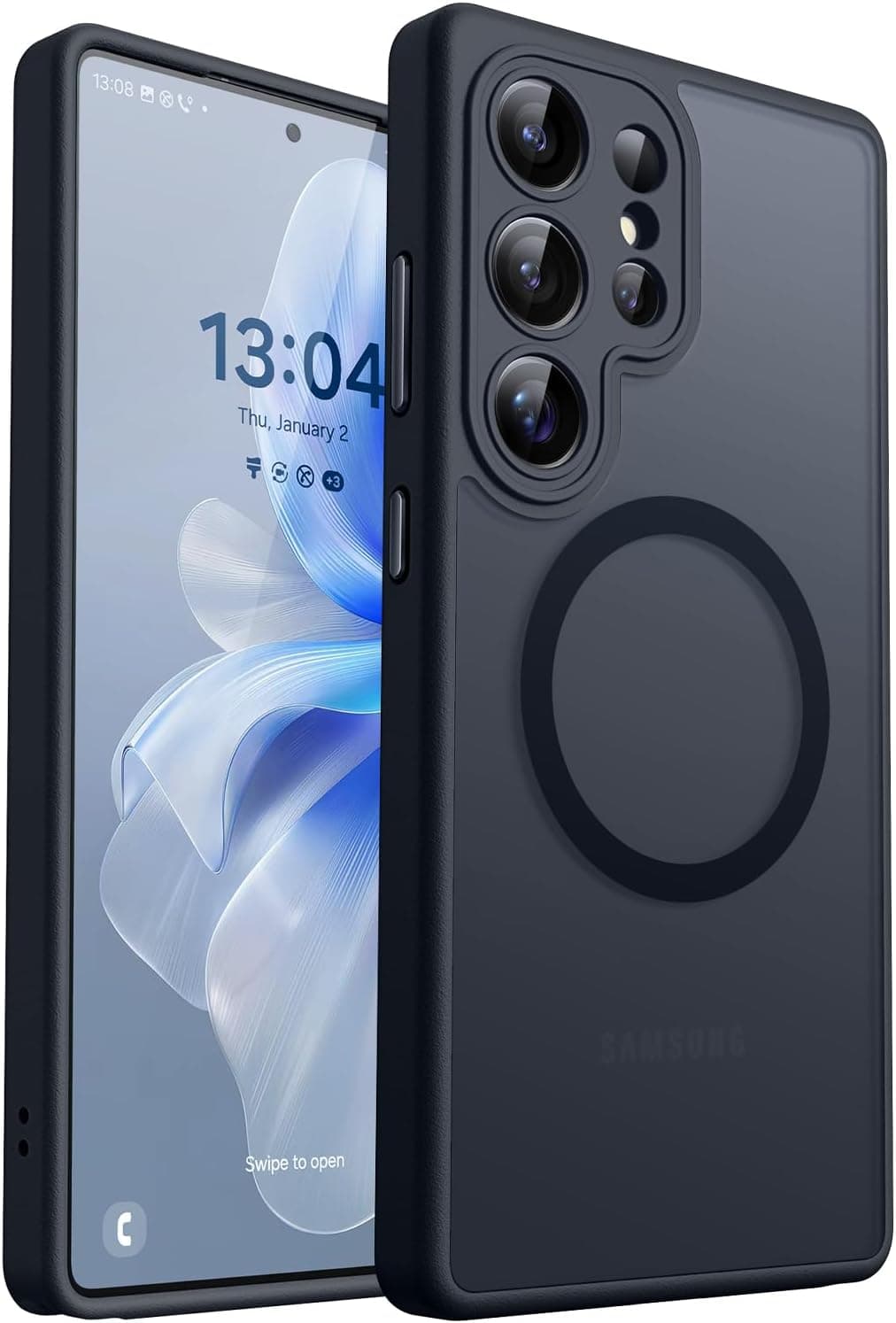 CANSHN Samsung Galaxy S25 Ultra Hülle mit Kameraschutz, MagSafe ⭐ (Keine, sorry)