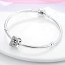 Thumbnail 2 de Charm Anhänger A-Z für Pandora Armband 925 Silber Beads ⌚