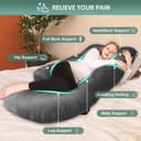 Thumbnail 1 de Chilling Home Schwangerschaftskissen J-Form Stillkissen 🛏️