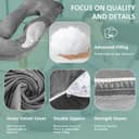 Thumbnail 5 de Chilling Home Schwangerschaftskissen J-Form Stillkissen 🛏️