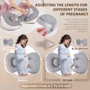 Thumbnail 3 de Chilling Home Schwangerschaftskissen zum Schlafen grau ⌚