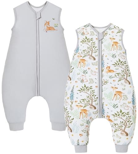 Chilsuessy 2er Baby-Schlafsack 2,5 Tog 80 cm 👶