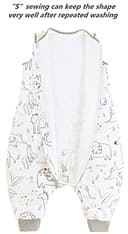 Thumbnail 4 de Chilsuessy Baby Schlafsack Füße 2.5 Tog Ganzjahr ⌚