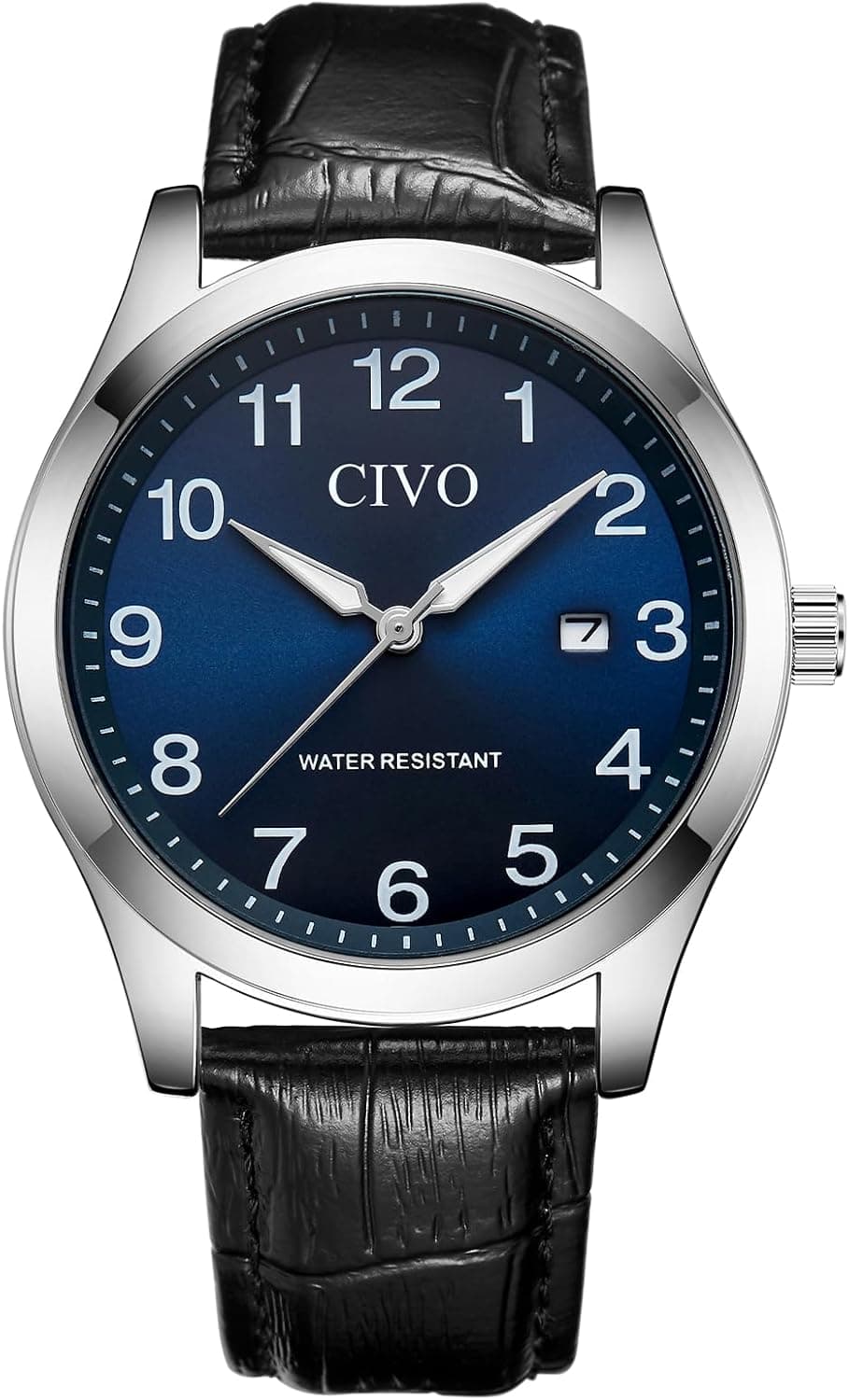 CIVO Herrenuhr Analog QI Quarz Datum, wasserdicht 📷