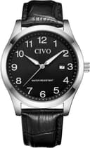 Thumbnail 1 de CIVO Herrenuhr Analog QI Quarz Datum, wasserdicht 📷
