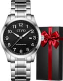 Thumbnail 6 de CIVO Herrenuhr Analog QI Quarz Datum, wasserdicht 📷