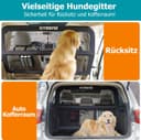 Thumbnail 2 de CJYMMFAN Hundegitter für Auto Rücksitz und Kofferraum 🚗