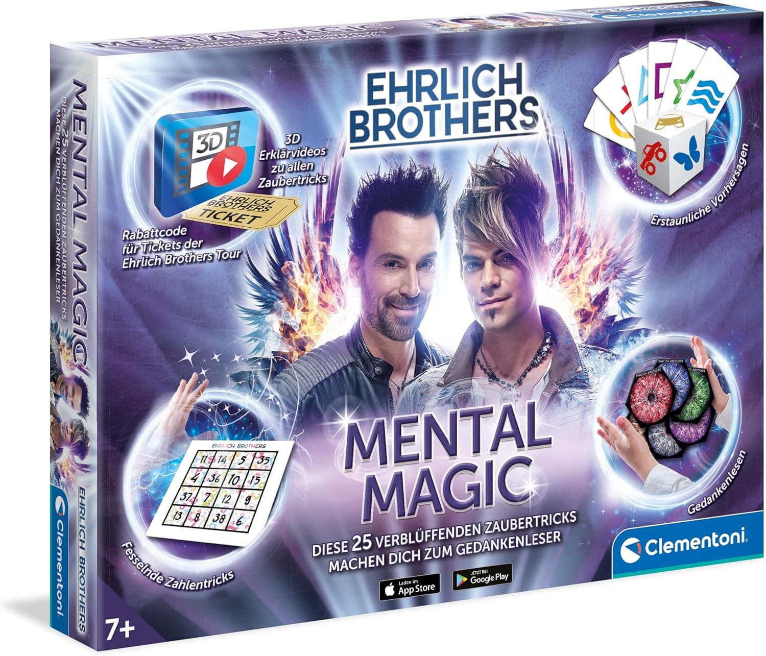 Clementoni Ehrlich Brothers Mental Magic Zauberkasten ab 7 🎩