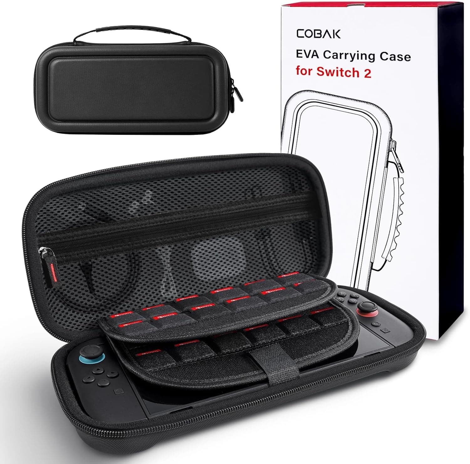 CoBak Tragetasche für Nintendo Switch 2 – 3‑in‑1 Zubehörset 🎮
