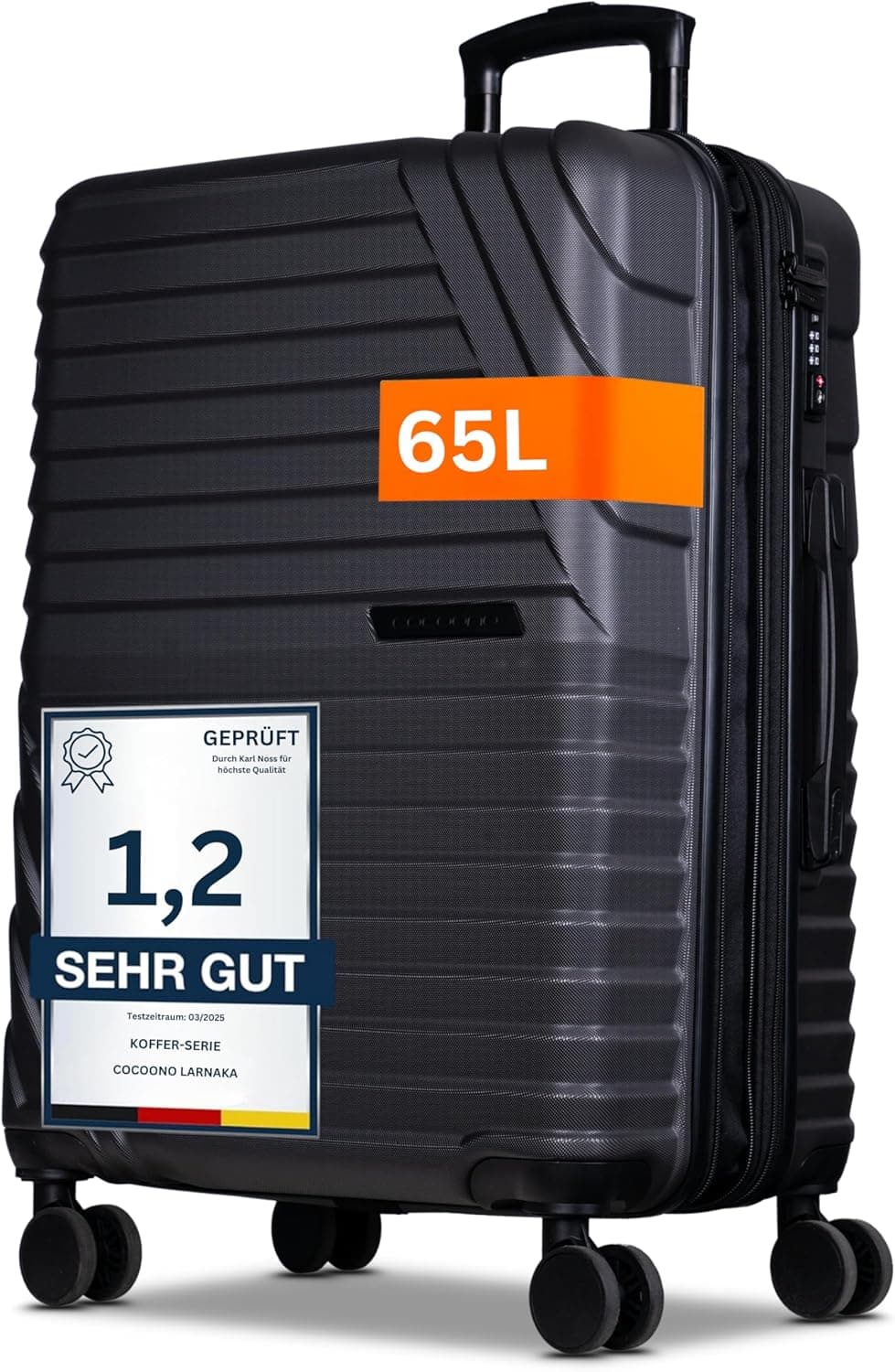 Cocoono Hartschalenkoffer XL 100 L Trolley 📦