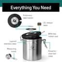 Thumbnail 4 de Coffee Gator Kaffeedose Edelstahl ☕