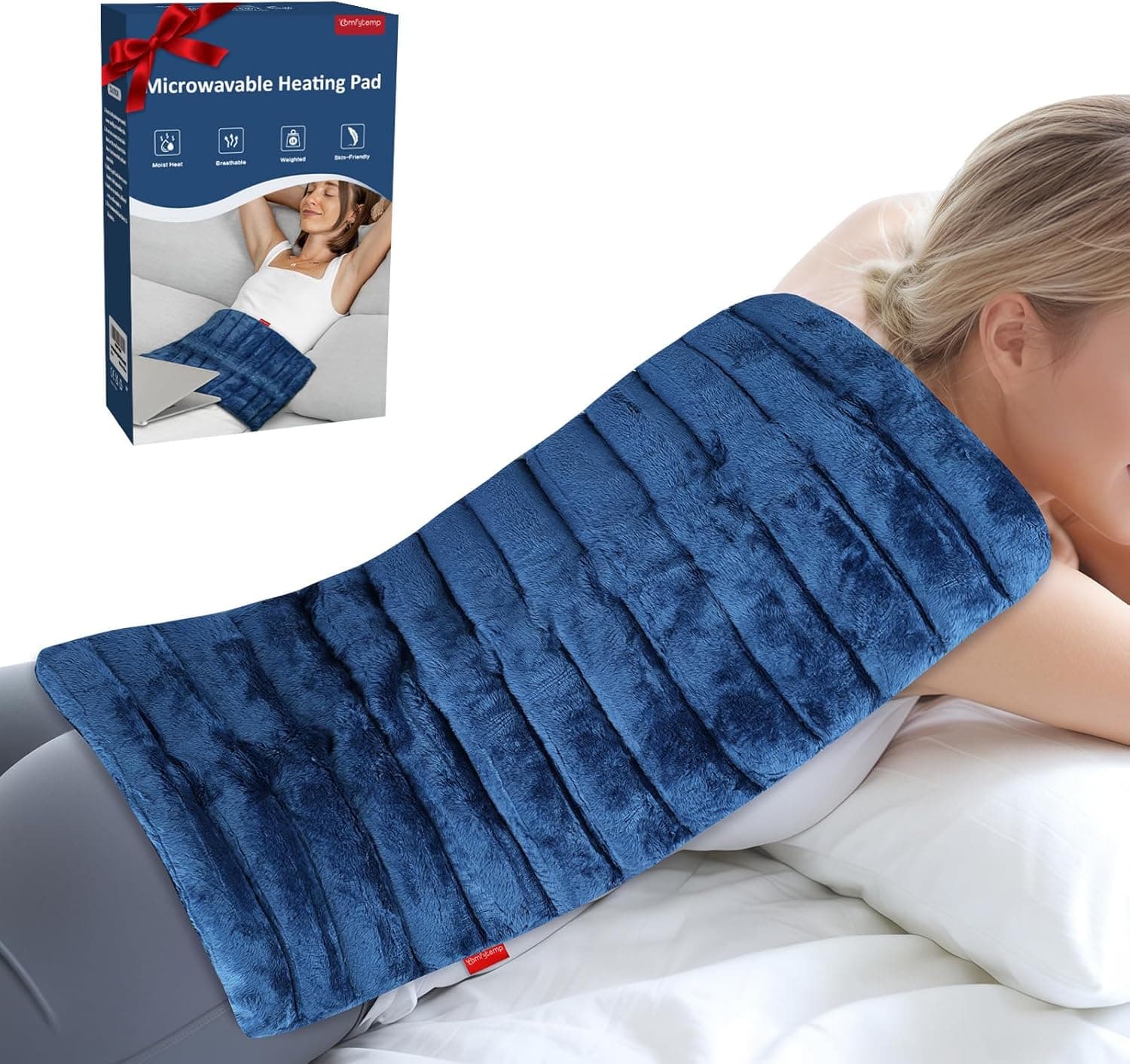 Comfytemp Großes Körnerkissen 30×60 cm 1,8 kg Wärmekissen 🌡️