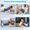 Thumbnail 6 de Comfytemp Großes Körnerkissen 30×60 cm 1,8 kg Wärmekissen 🌡️