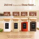 Thumbnail 1 de ComSaf Gewürzgläser 240 ml, 12er Set mit Etiketten 🧂