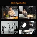 Thumbnail 6 de K&F CONCEPT 40cm Mini-Parabol-Softbox für COB-Videolicht 📷