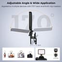 Thumbnail 1 de K&F CONCEPT 84 LED Selfie Licht 3000–10000K 🎥