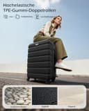 Thumbnail 2 de COOLIFE Großkoffer 77 cm XL Hartschale Schwarz 📦