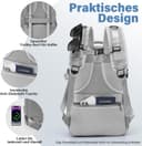 Thumbnail 4 de COOLIFE Handgepäck Koffer 55X40X20cm und Kabinen-Rucksack 20L ⌚