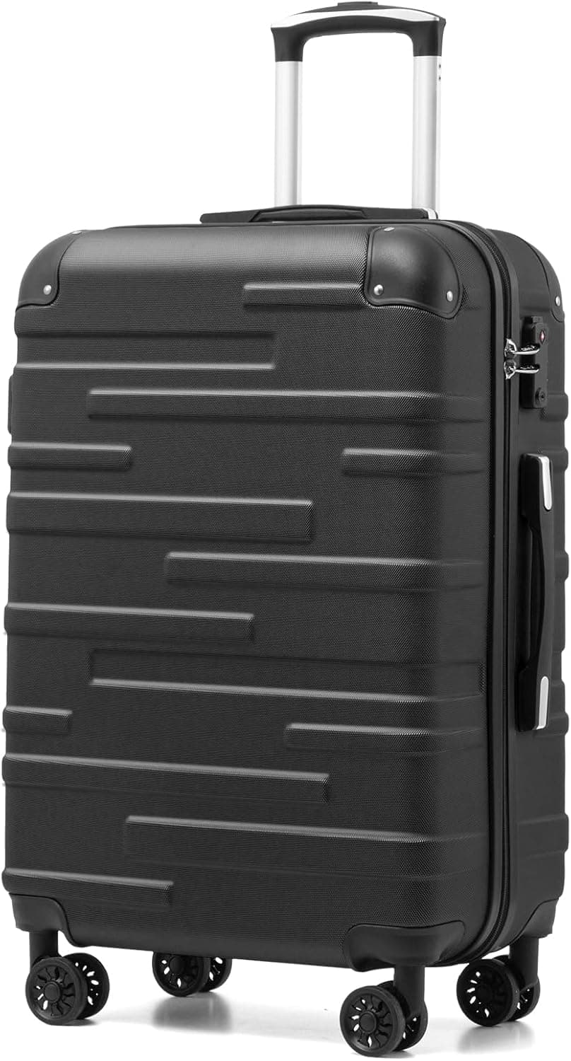 COOLIFE Hartschalenkoffer Vergrößerbar ABS TSA-Schloss ⌚💼