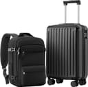 Thumbnail principal de COOLIFE Kabinenkoffer 55×40×20 cm Handgepäck ⌚