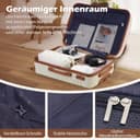 Thumbnail 4 de COOLIFE Koffer Trolley Reisekoffer ABS Hartschale 4 Rollen ⌚📷